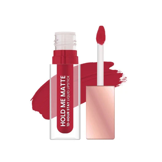 Swiss Beauty - Hold Me Matte Liquid Lipstick Shade No. 27 Bite Me Red
