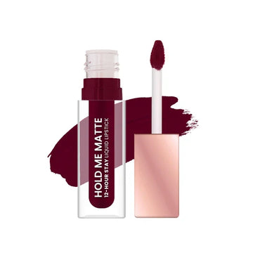 Swiss Beauty - Hold Me Matte Liquid Lipstick Shade No. 30 Wine Me