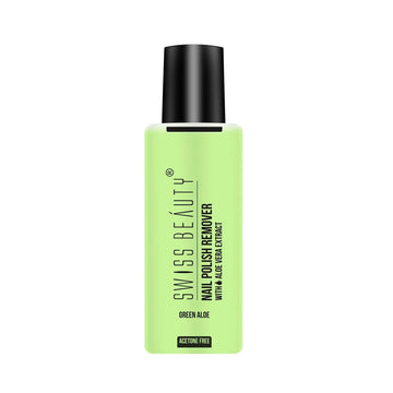 Swiss Beauty - Nail Polish Remover Shade No. 01 Green Aloe