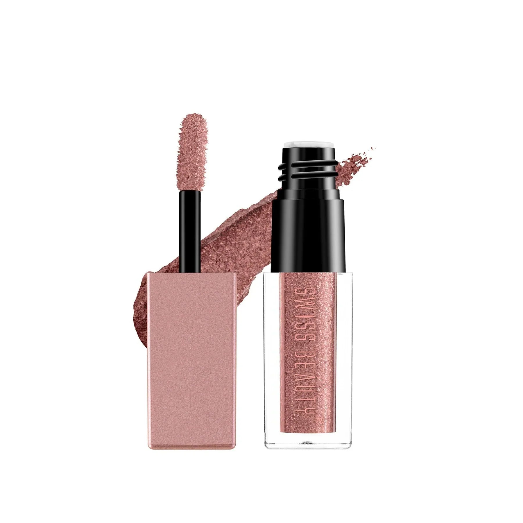 Swiss Beauty - Metallic Eyeshadow Shade No. 05 Rose-Gold