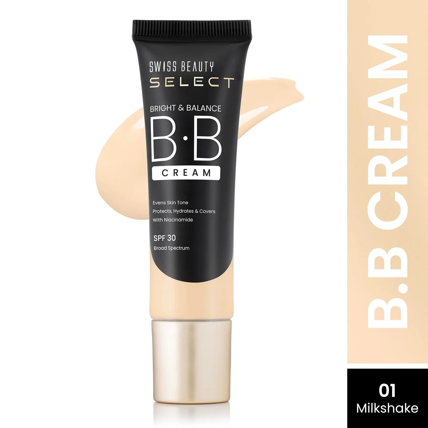 Swiss Beauty - Select Bright & Balance BB Cream Shade No. 01 Milkshake