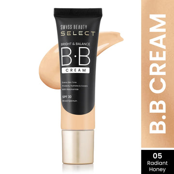 Swiss Beauty - Select Bright & Balance BB Cream Shade No. 05 Radiant Honey