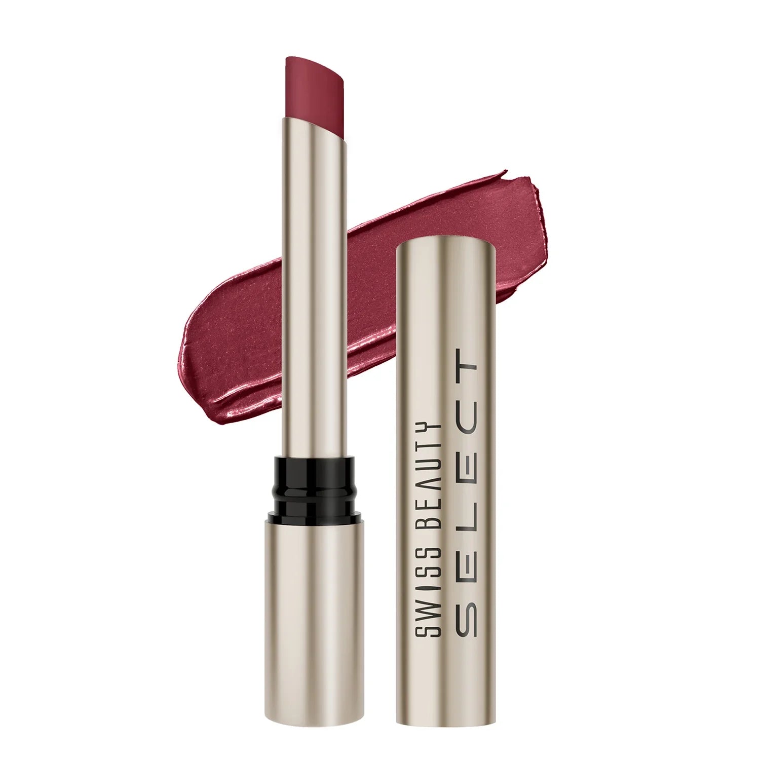 Swiss Beauty - Select High On Shine Lipstick Shade Red Mandate