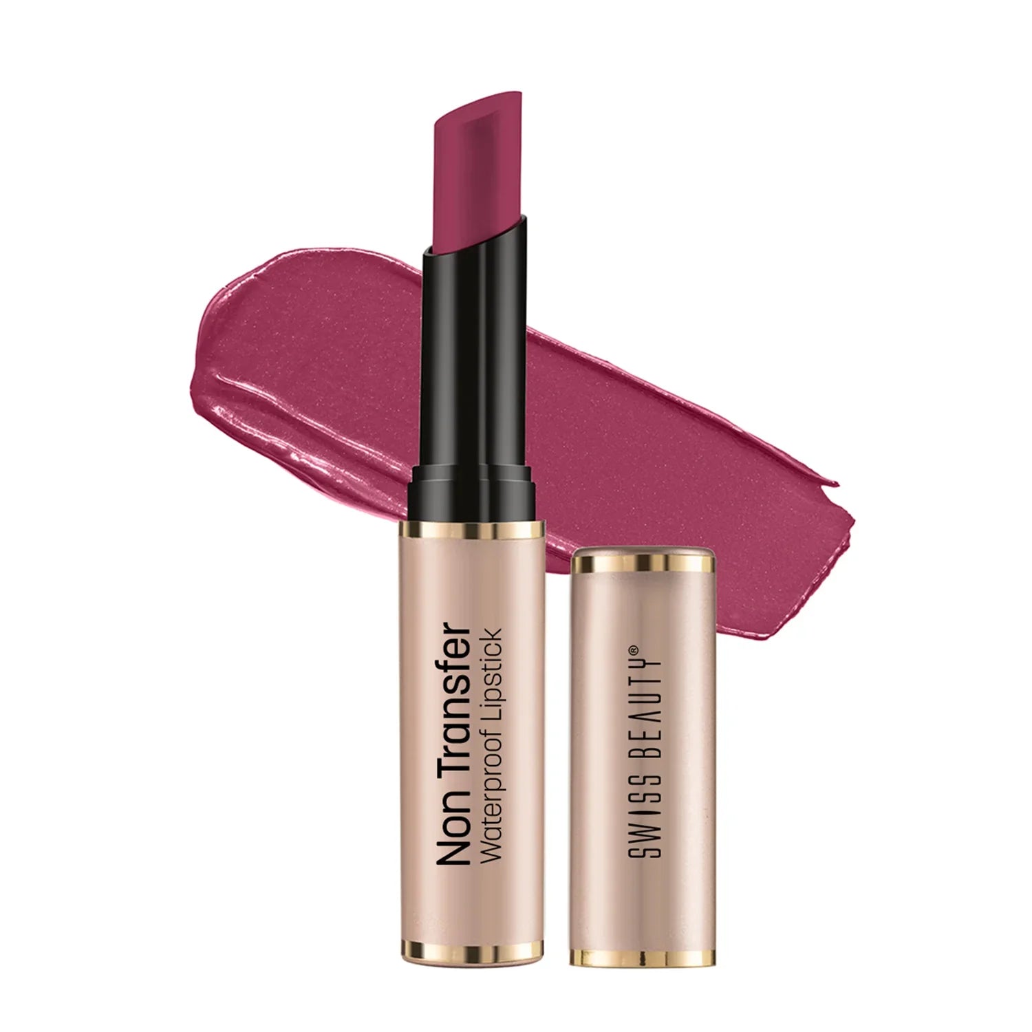 Swiss Beauty - Non-Transfer Waterproof Lipstick - Pink Blossom