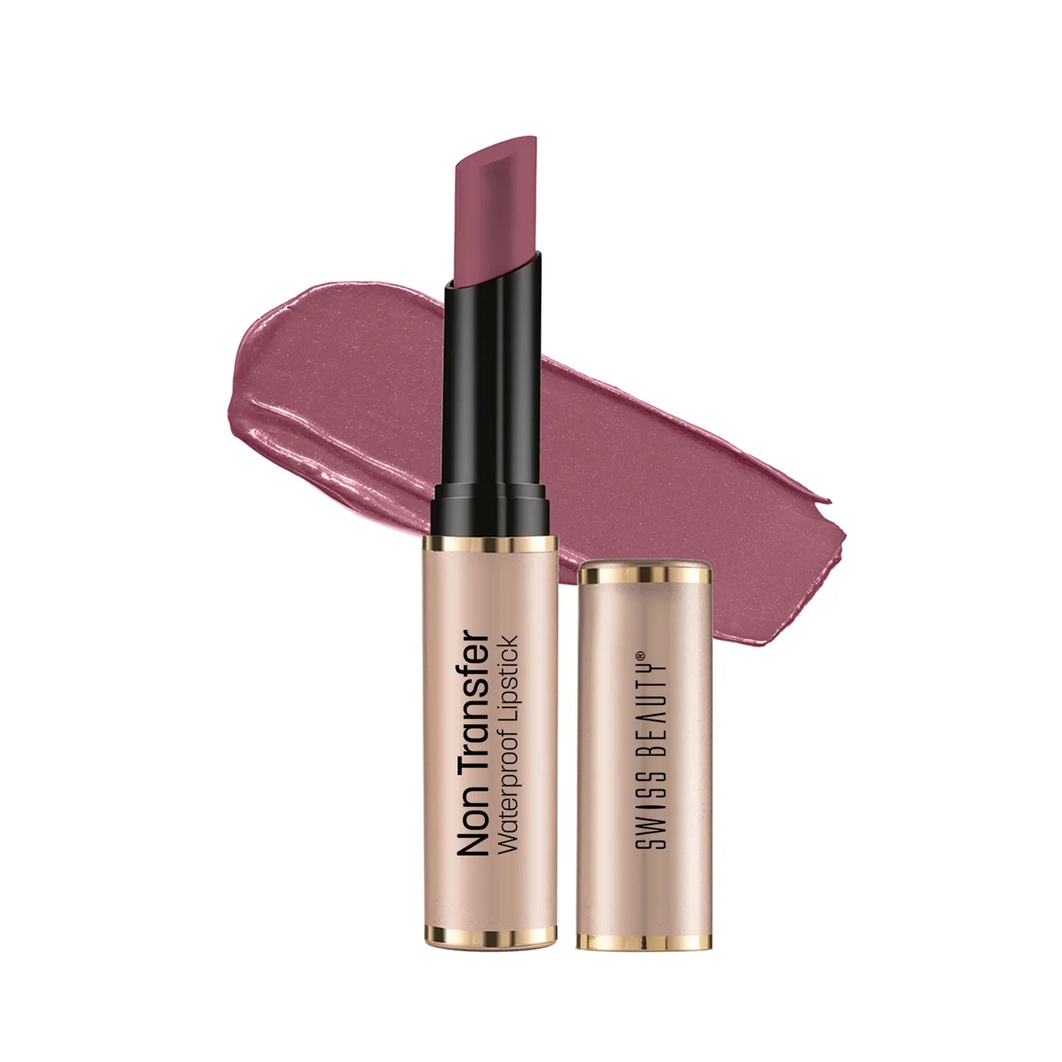 Swiss Beauty - Non-Transfer Waterproof Lipstick - Pink Sugar
