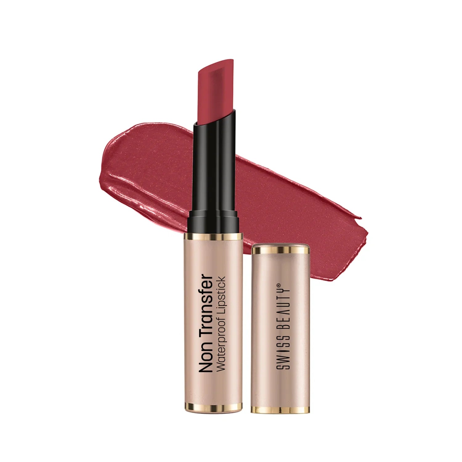 Swiss Beauty - Non-Transfer Waterproof Lipstick Coral Crush Shade No. 429