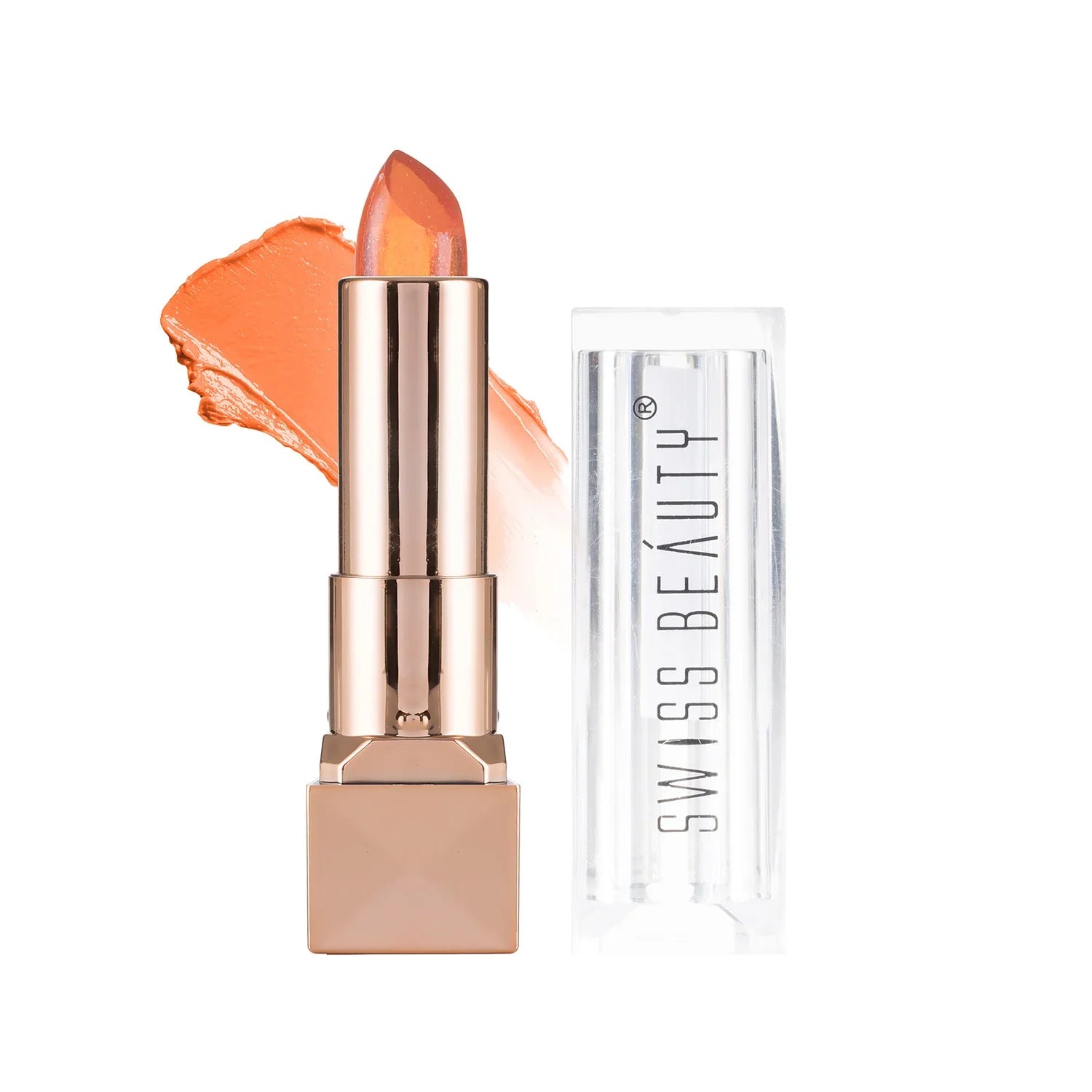 Swiss Beauty - Glitter Gel Lipstick Shade No. 01
