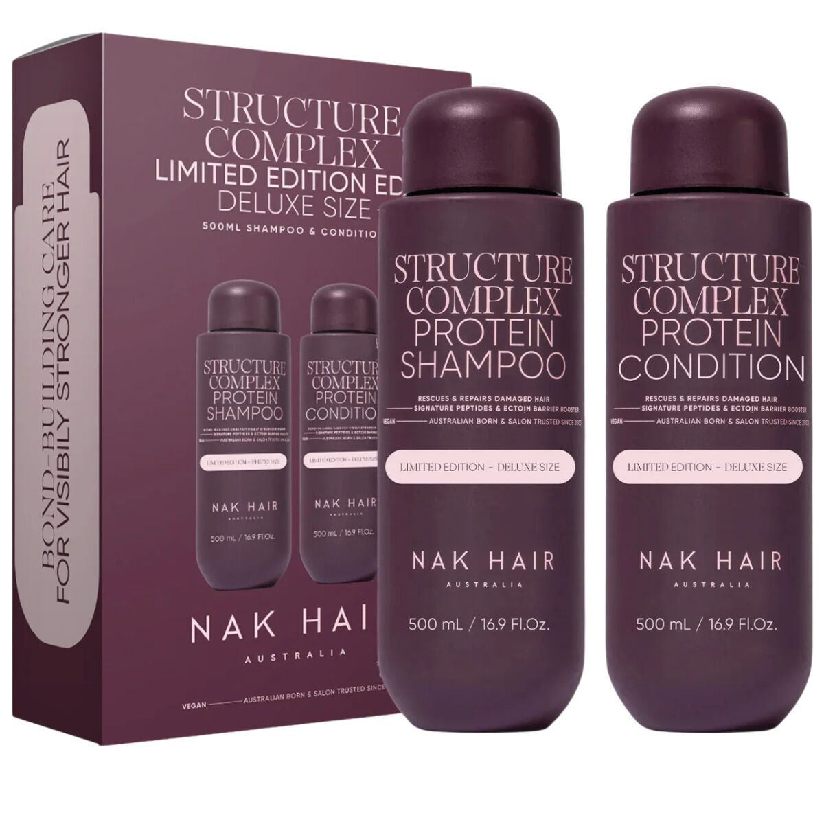Nak Hair - Signature Structure Complex 500ml Duo Gift Pack