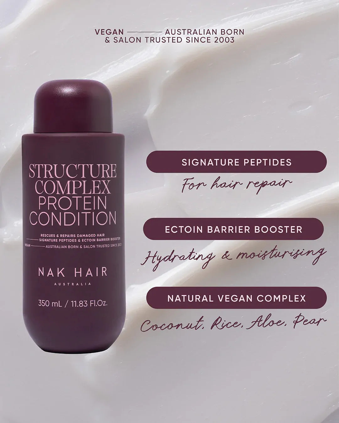 Nak Hair - Signature Structure Complex 500ml Duo Gift Pack