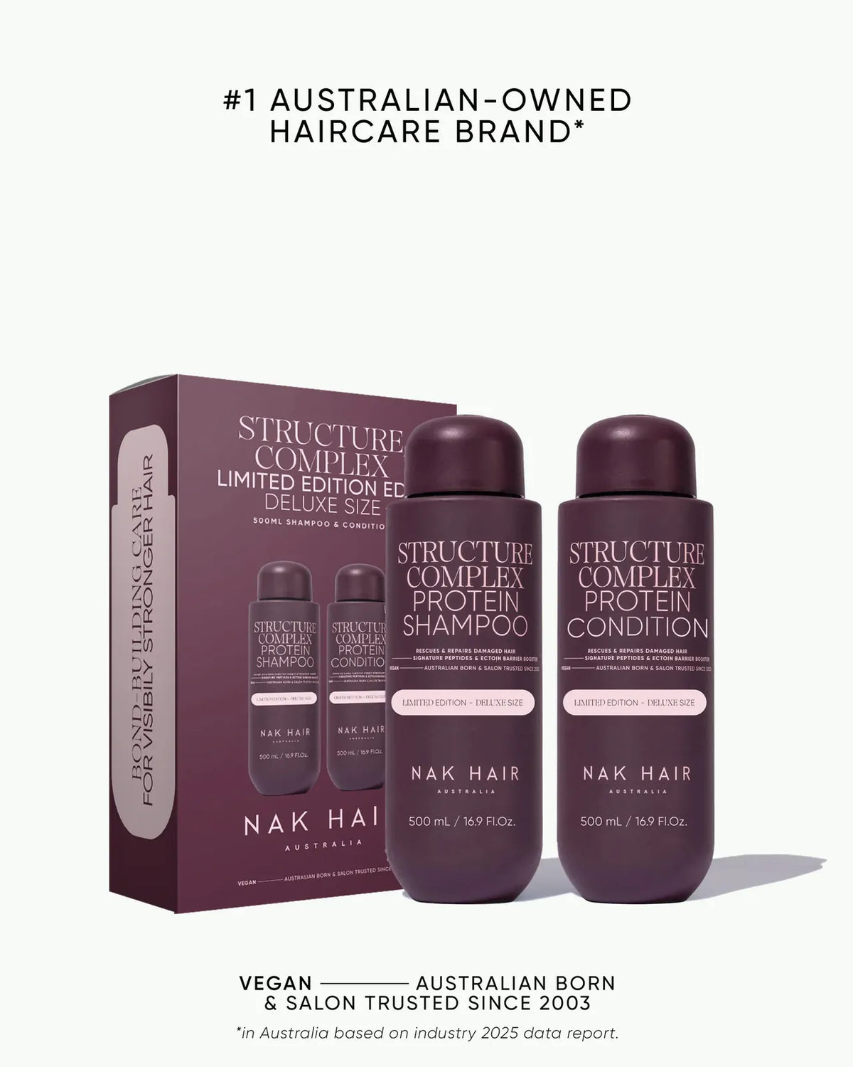 Nak Hair - Signature Structure Complex 500ml Duo Gift Pack