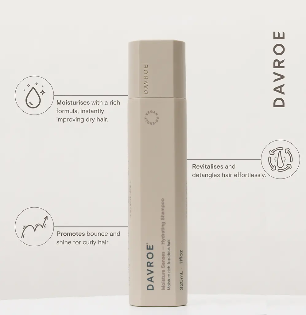 Davroe - Moisture Senses Hydrating Shampoo 1000ml