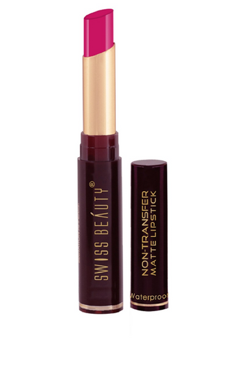 Swiss Beauty - Non-Transfer Smooth & Waterproof Matte Lipstick Shade No. 13 First Love