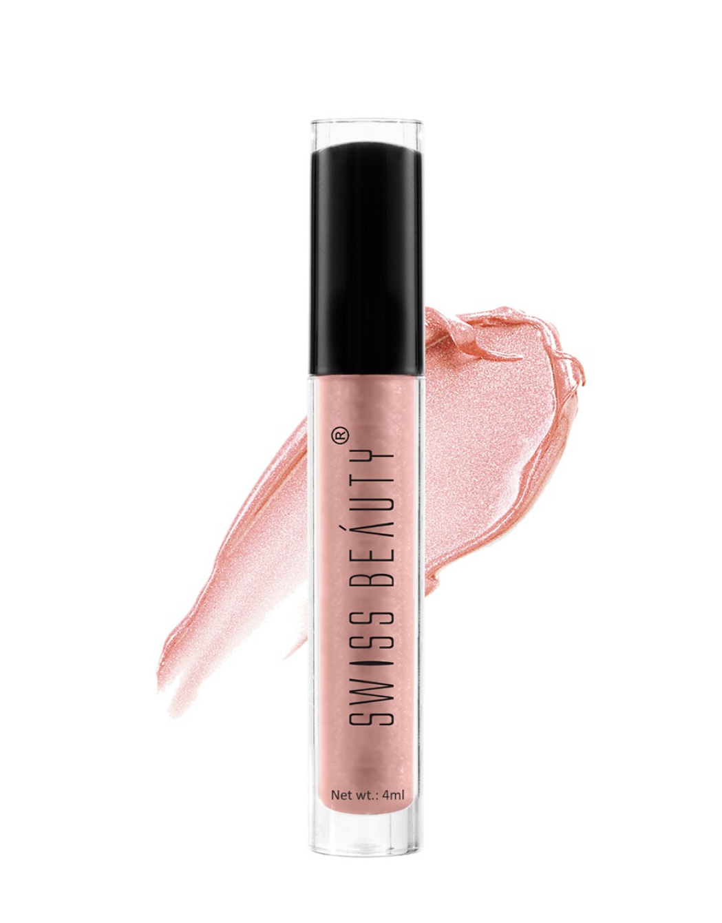 Swiss Beauty - Shine & Plump Lip Gloss 4ml Shade No.03 Peach