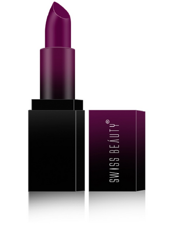 Swiss Beauty - HD Matte Lipstick Plum House Shade No. 6