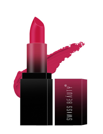 Swiss Beauty - HD Matte Lipstick - Pink Up