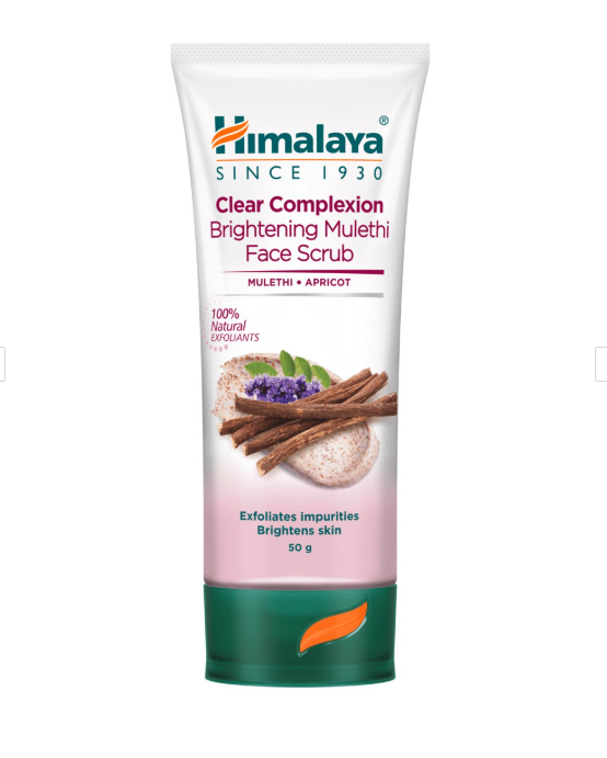 Himalaya - Clear Complexion Brightening Mulethi Face Scrub 50g