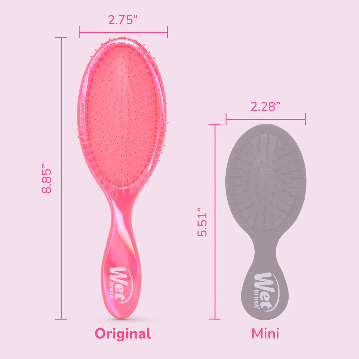 Wet Brush - Prismatic Glow Detangler Pink