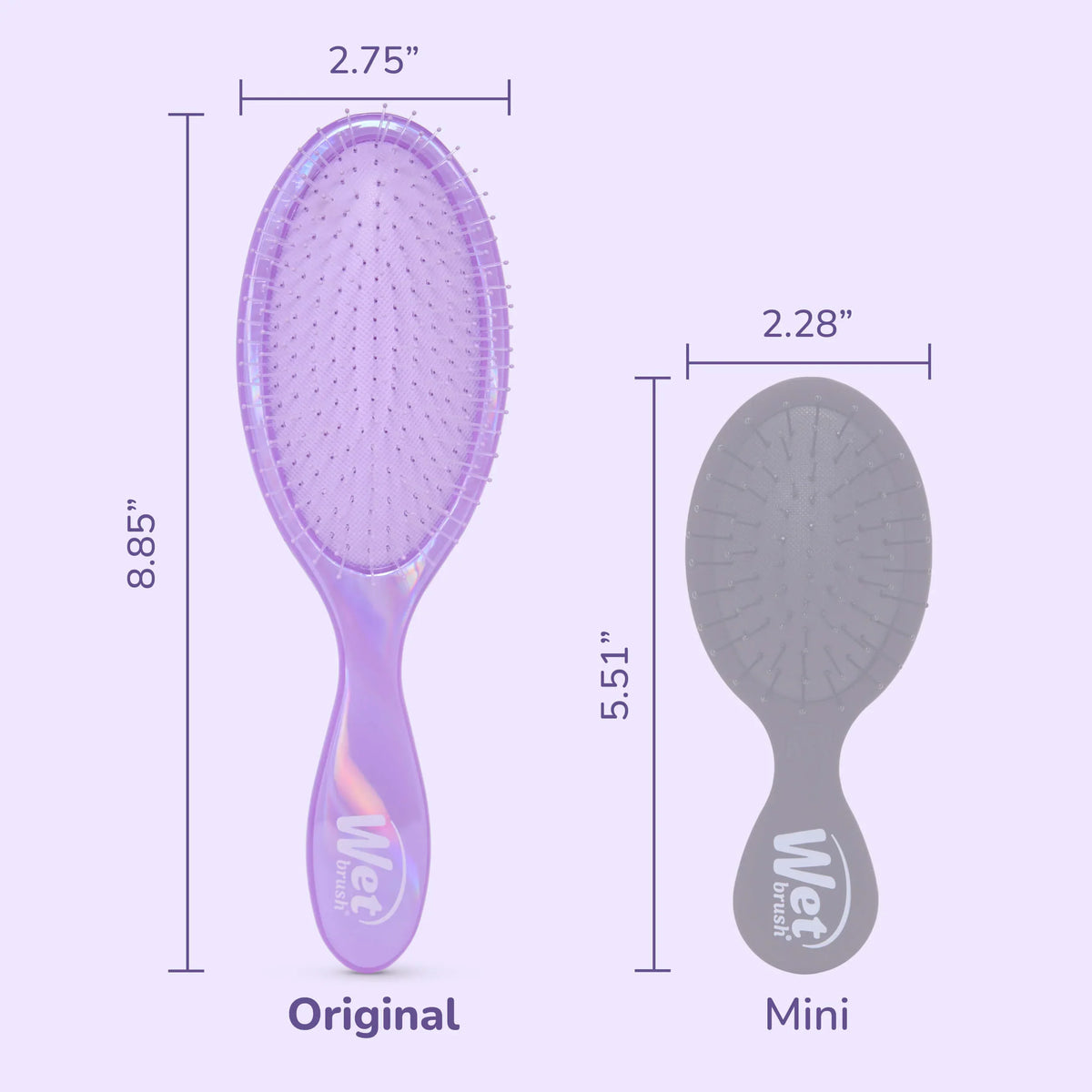 Wet Brush - Prismatic Glow Detangler Purple