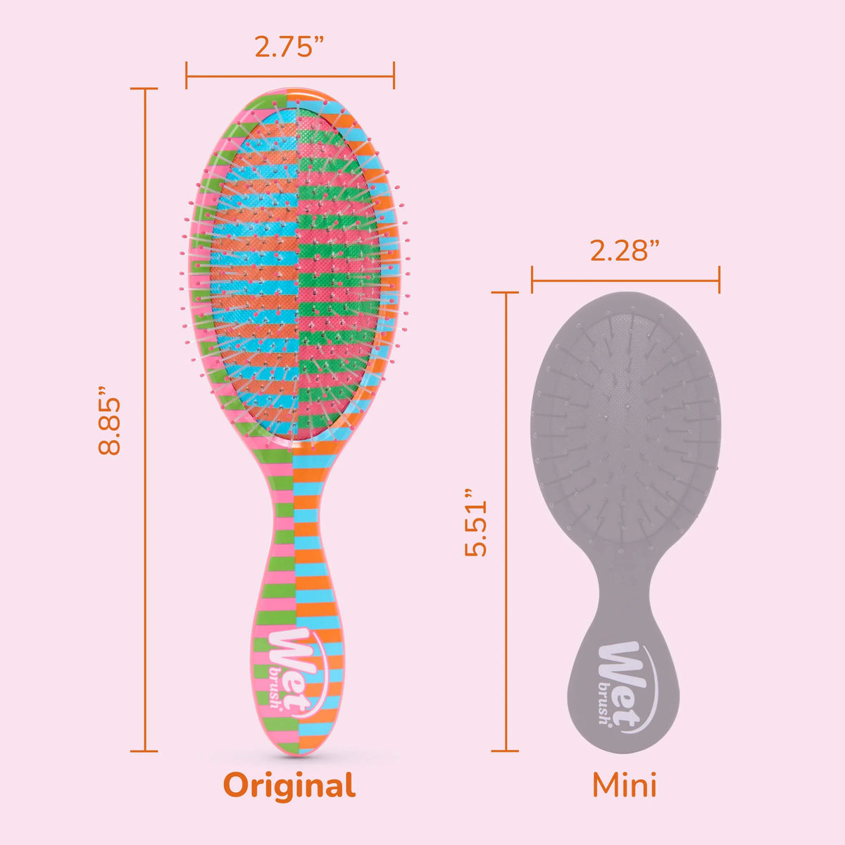 Wet Brush - Retro Sport Detangler Warm Match Point