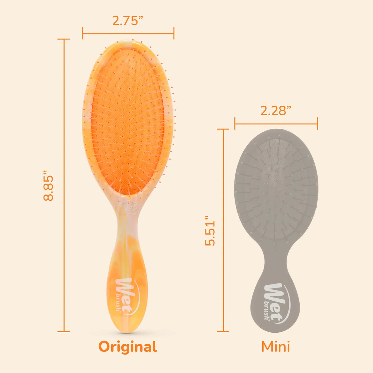 Wet Brush - Summer Treat Detangler Orange Creamsicle