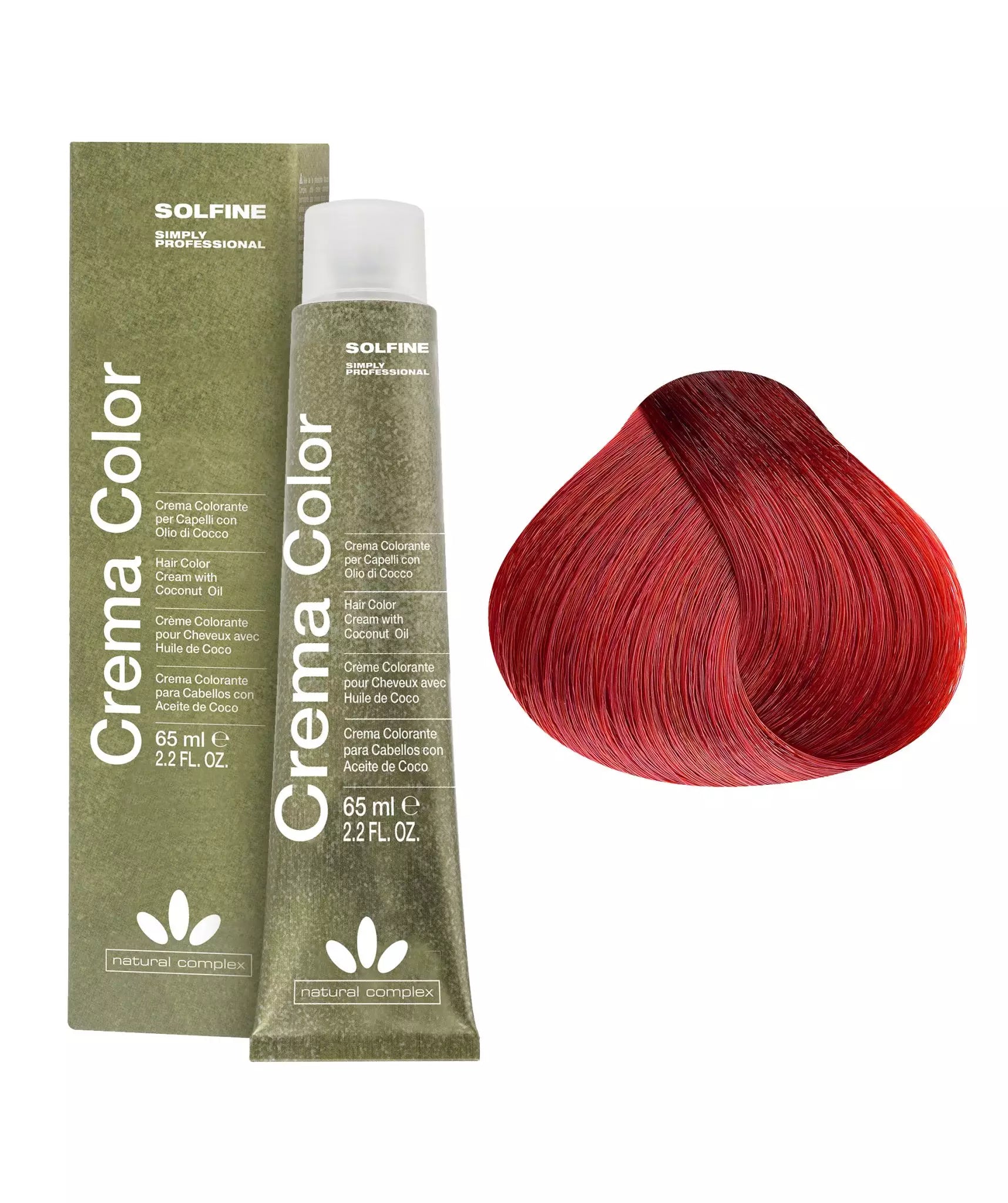 Crema Color - 6RS(6.44) Dark Blonde Copper Scarlet 65ml