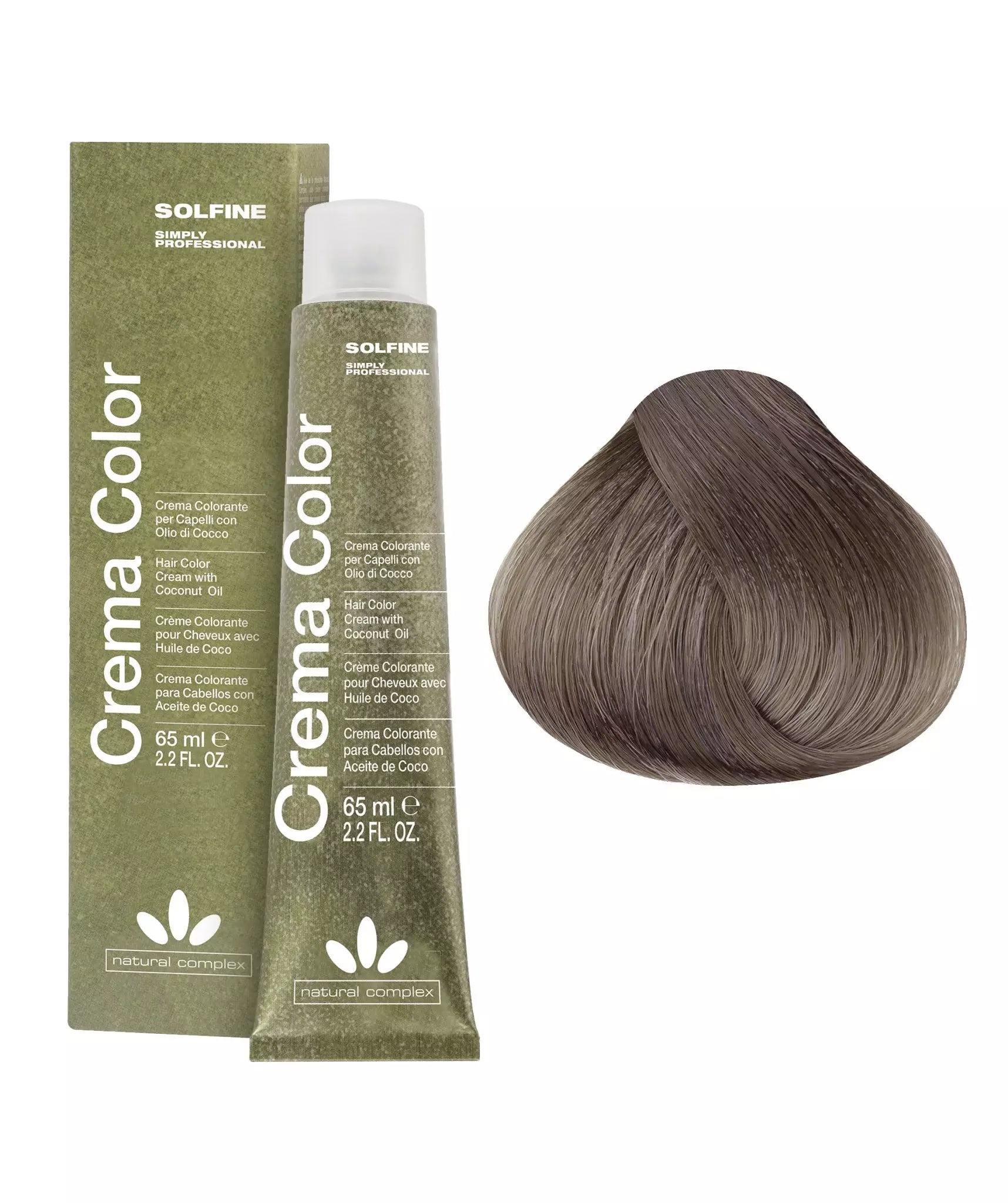 Crema Color - 7C Medium Ash Blonde 65ml