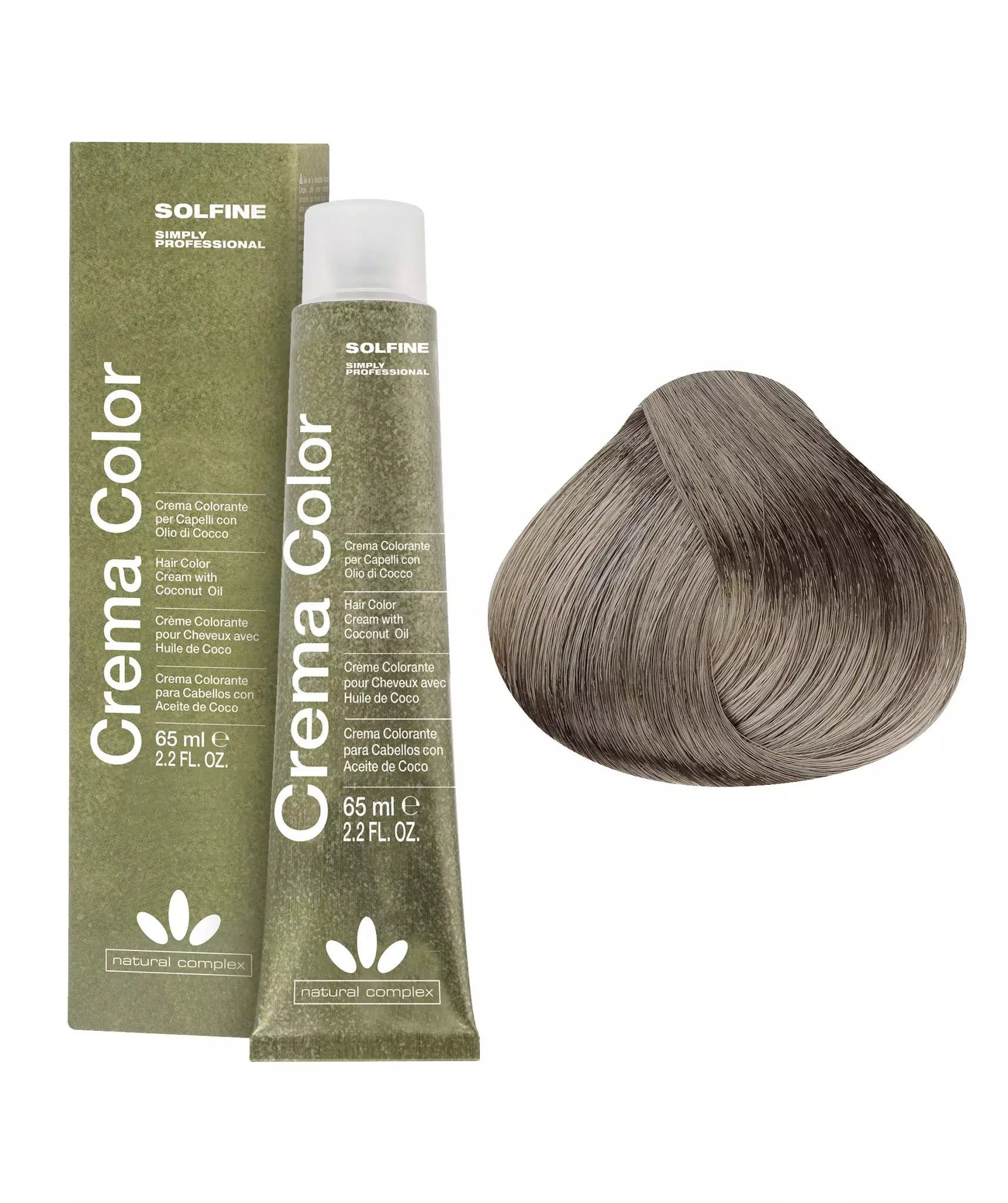 Crema Color - 8C(8.1) Light Ash Blonde 65ml