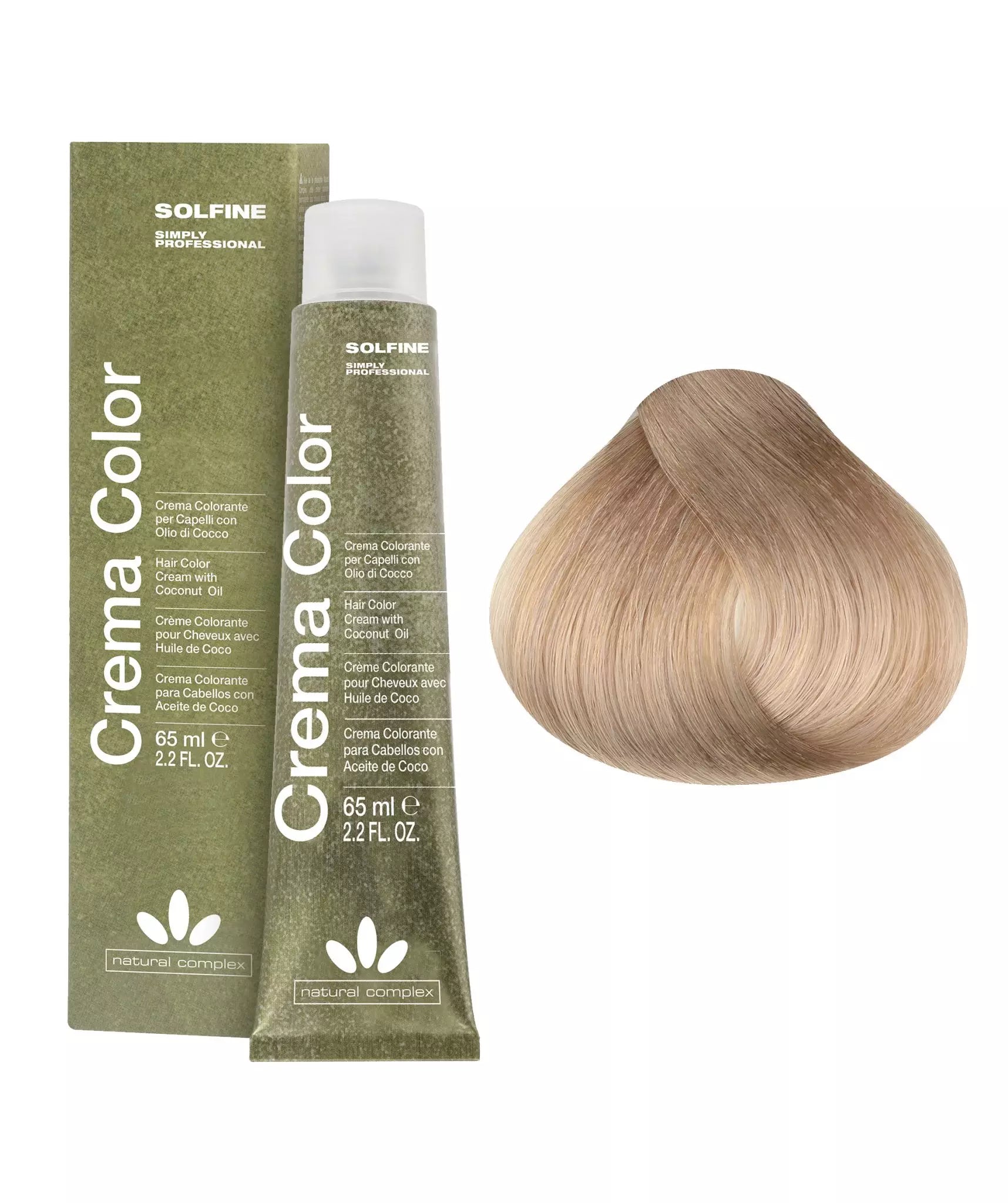 Crema Color - 9C Very Light Ash Blonde 65ml