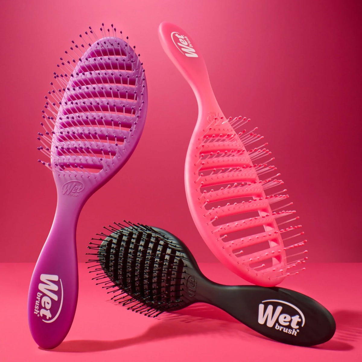 Wet Brush - Speed Dry Detangler Frost Pink