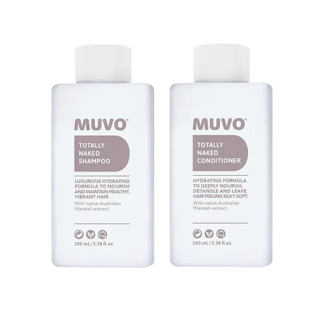 Muvo  - Totally Naked Petite Shampoo & Conditioner 100ml Duo Pack