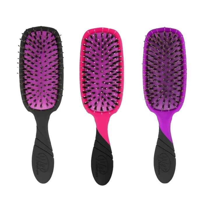 Wet Brush - Pro Original Shine Enhancer Detangler Boar Bristle Purple