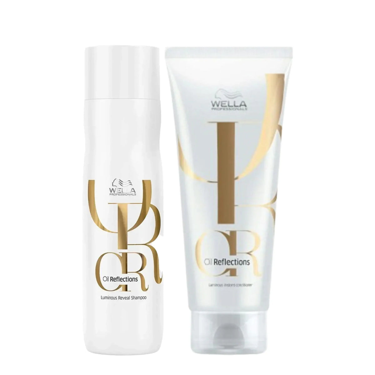 Wella Professionals - Premium Care Oil Reflections Luminous Shampoo 250ml & Conditioner 200ml Duo Bundle
