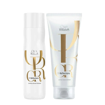 Wella Professionals - Premium Care Oil Reflections Luminous Shampoo 250ml & Conditioner 200ml Duo Bundle