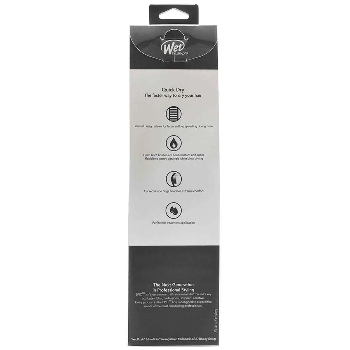 Wet Brush - Epic Quick Detangler Dry Vent Rose Gold