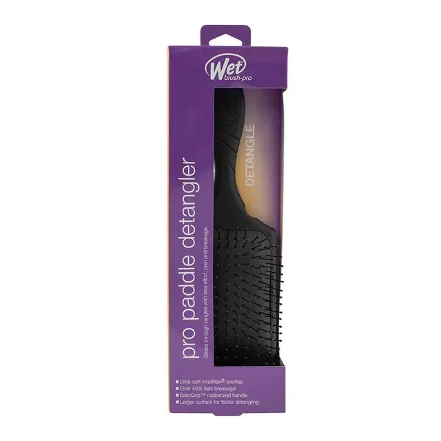 Wet Brush - Paddle Detangler Black
