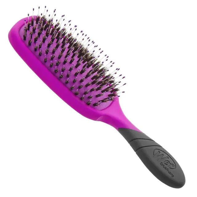 Wet Brush - Pro Original Shine Enhancer Detangler Boar Bristle Purple
