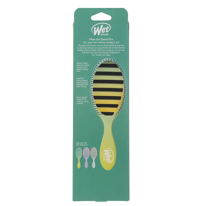 Wet Brush - Speed Dry Detangler Feel Good Ombre Green/Blue