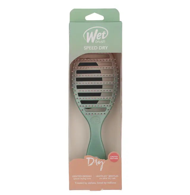 Wet Brush - Speed Dry Detangler Feel Good Ombre Seafoam