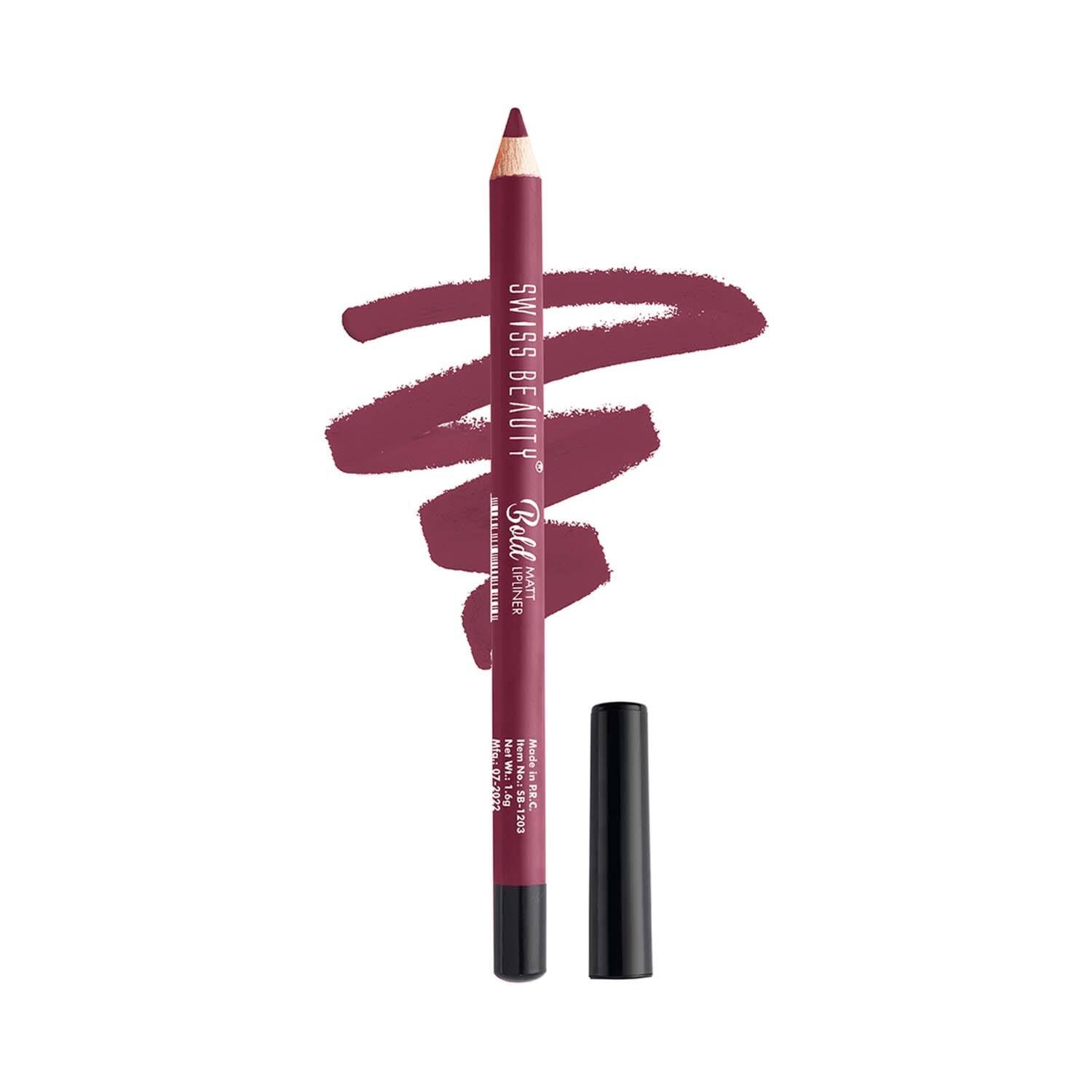 Swiss Beauty - Bold Matt Lipliner Purple