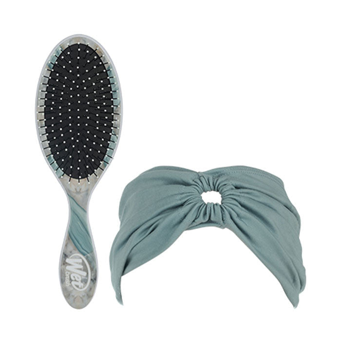 Wet Brush - Aqua Gemstone 2pc Kit