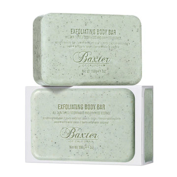 Baxter Of California - Exfoliating Body Bar Cedarwood and Oakmoss 198g