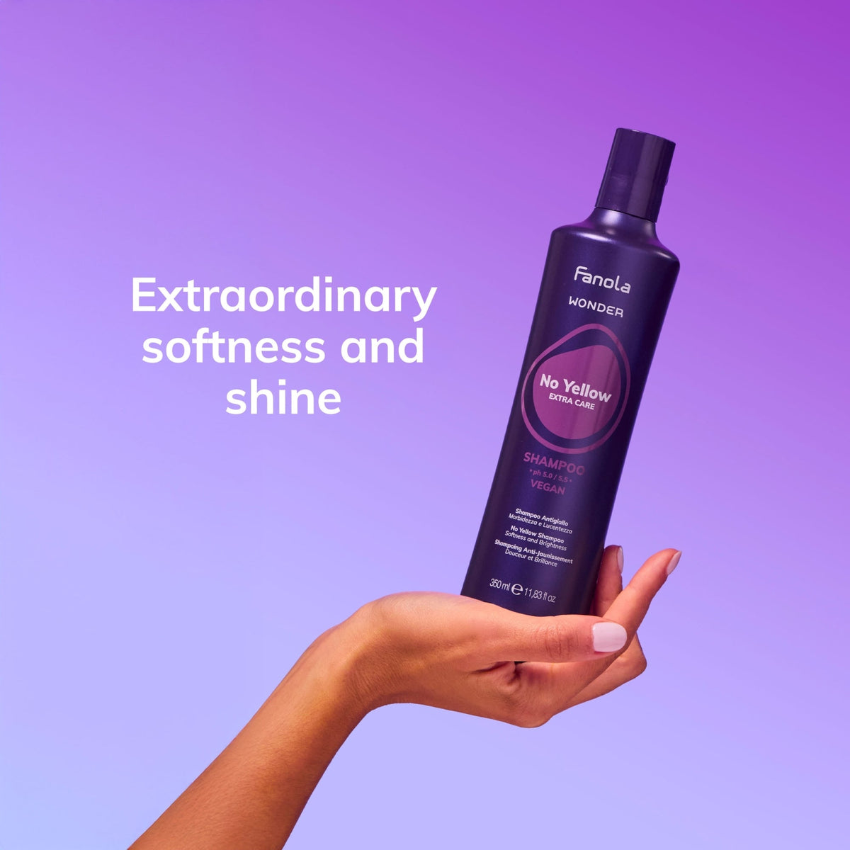 Fanola - Wonder Extra Care No Yellow Shampoo 350ml