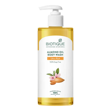 Biotique Almond Oil Ultra Rich Body Wash with Sunflower Oil & Neem 500ml