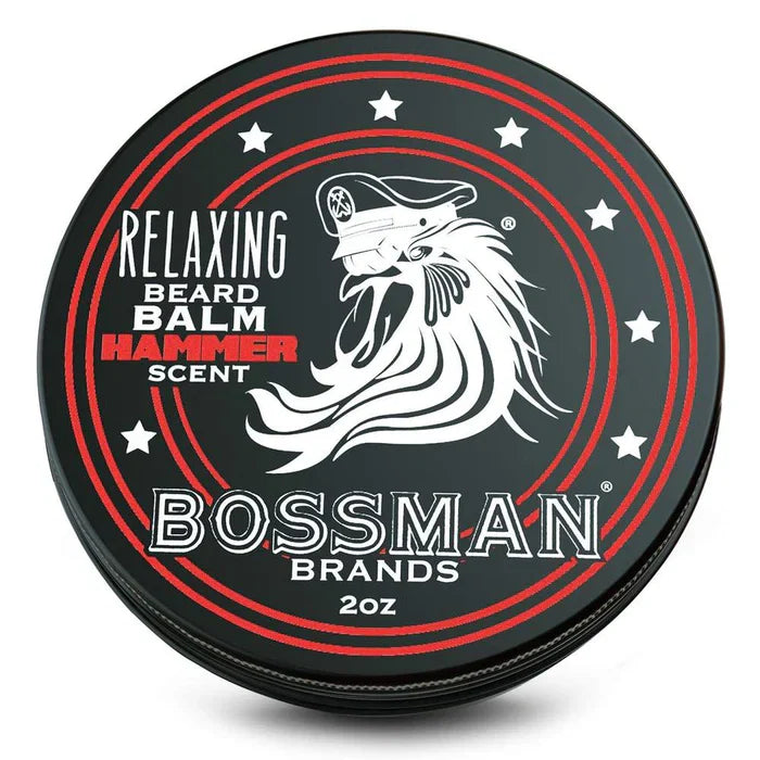 Bossman - Beard Balm Hammer Red 2oz