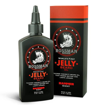 Bossman - Beard Jelly Hammer Red 4oz
