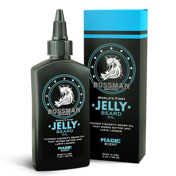 Bossman - Beard Jelly Magic Blue 4oz
