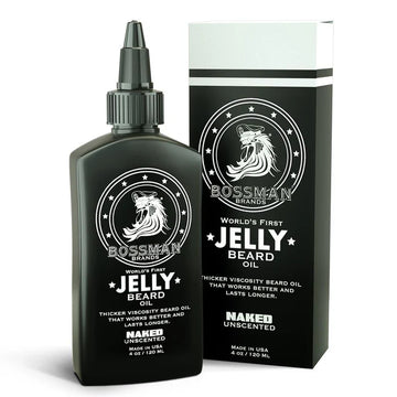 Bossman - Beard Jelly Naked 4oz