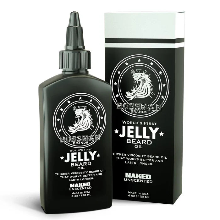 Bossman - Beard Jelly Naked 4oz