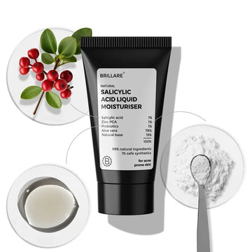 Brillare - Mini Salicylic Acid Liquid Moisturiser For Oily, Acne Prone Skin 10ml - Nexus hair