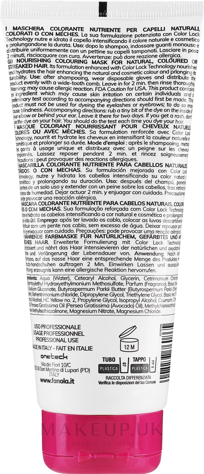 Fanola - Color Mask Total Black 200ml